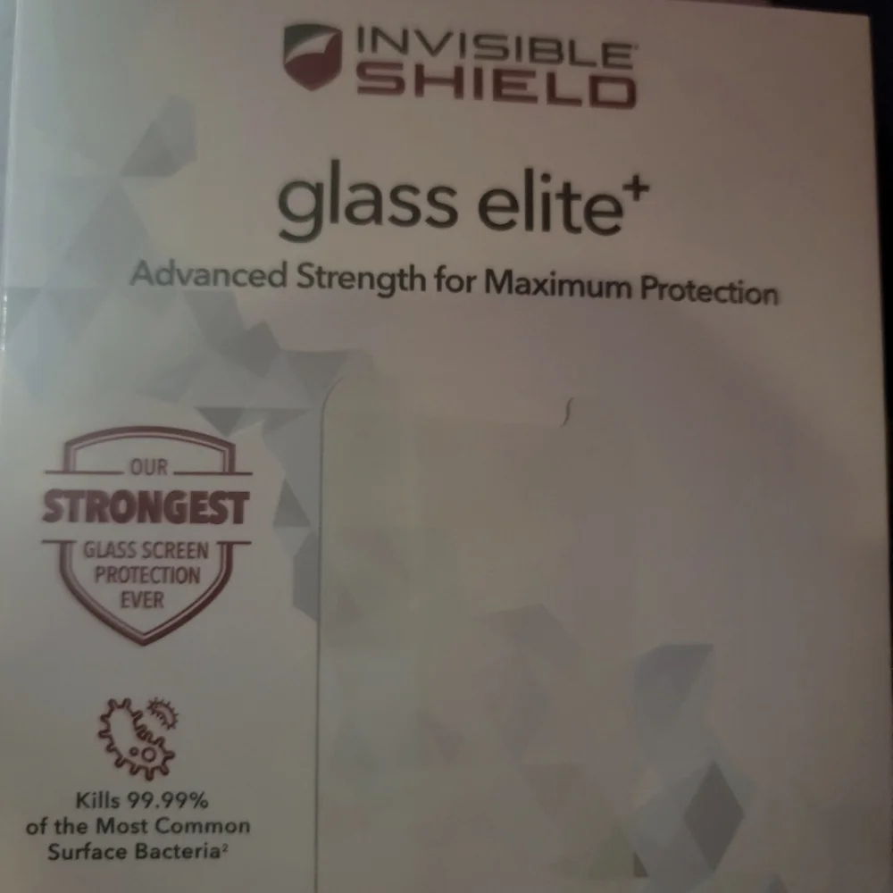 InvisibleShield Glass Elite＋ * antimicrobial * screen protector * iPhone * NWT
